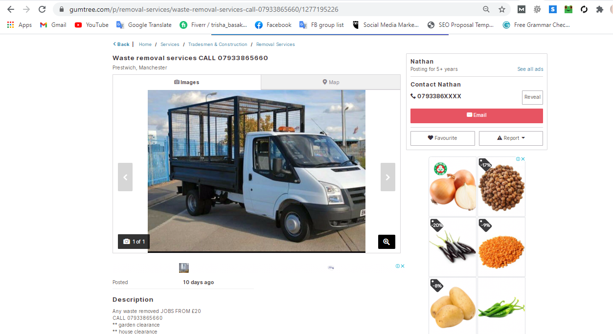 I will post your ads on top ranking classified ads posting sites