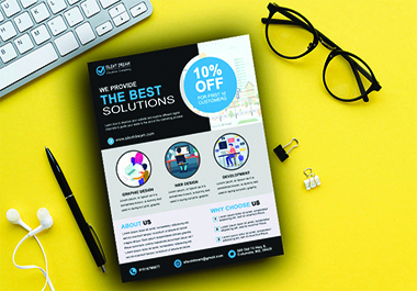 I will design amazing flyer for your business