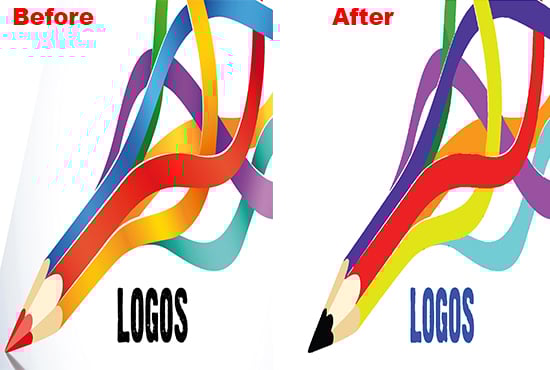 I will do vector tracing logo redesign raster to vector