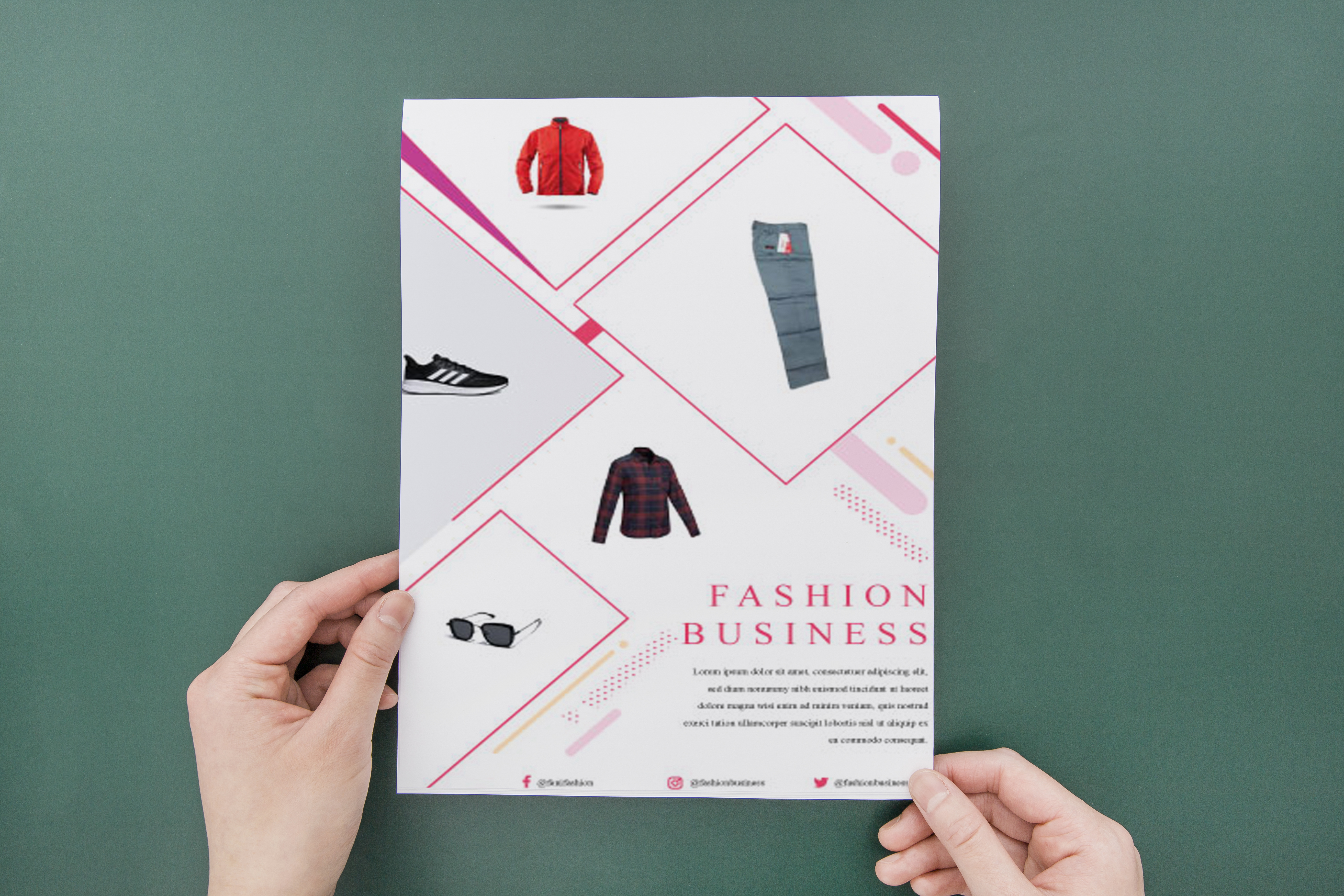 I will design flyer, brochure, creative design services 