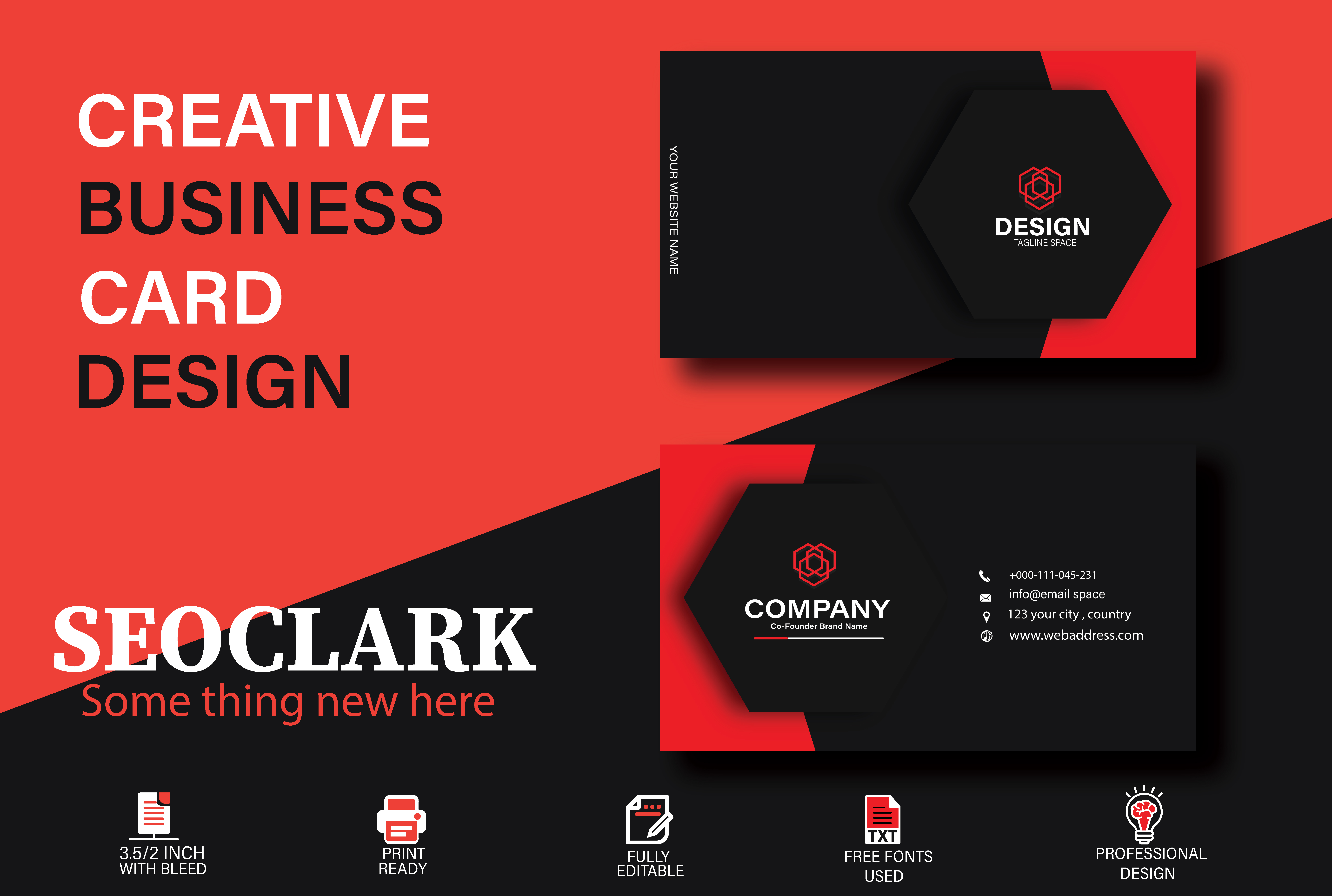 I will design professional eye caching business card