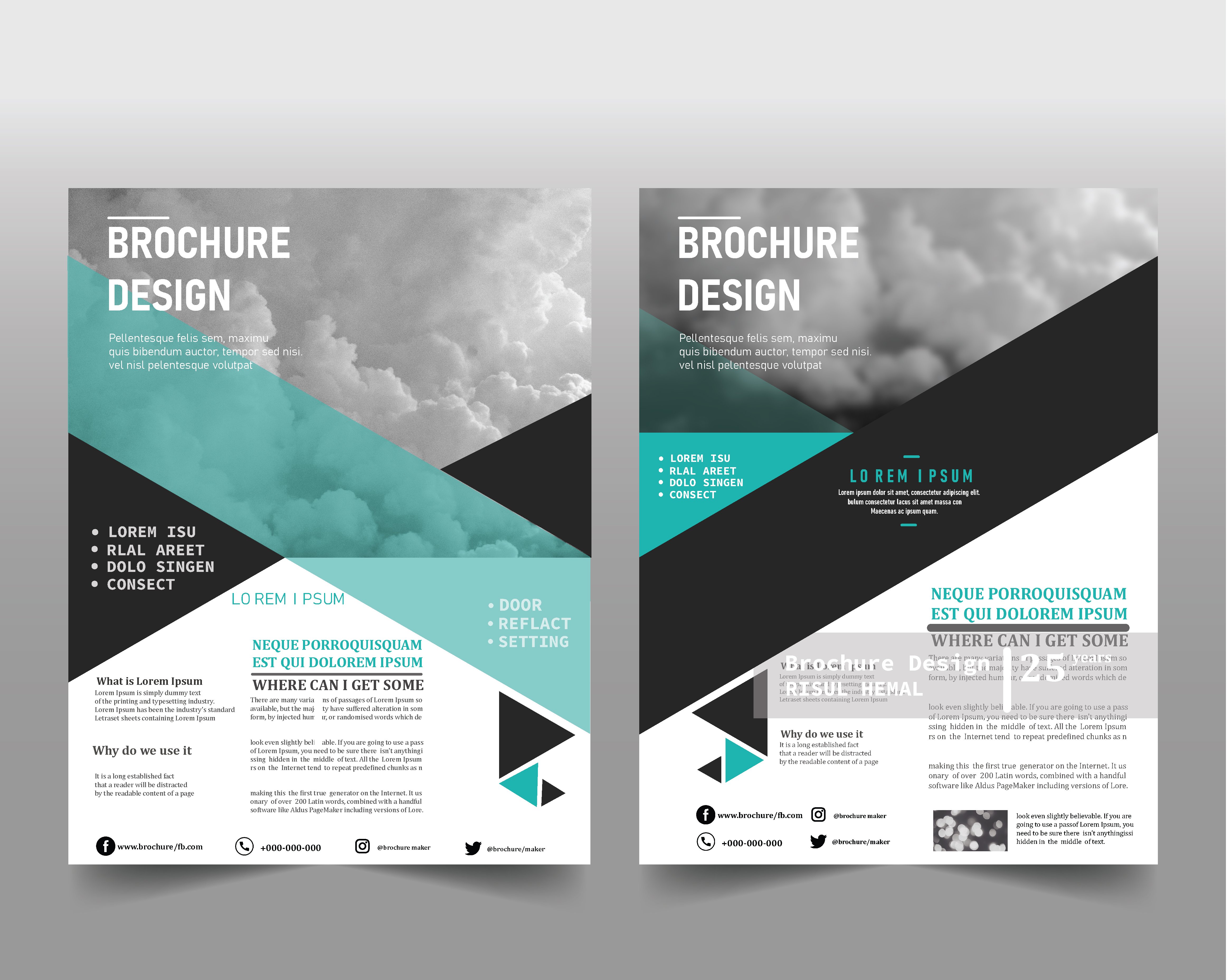 I will design professional business flyer for you