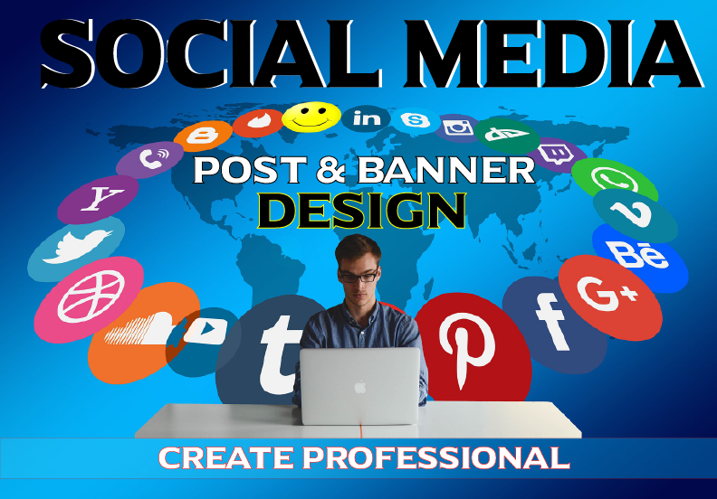 I will create professional Social Media Post and Banner Design
