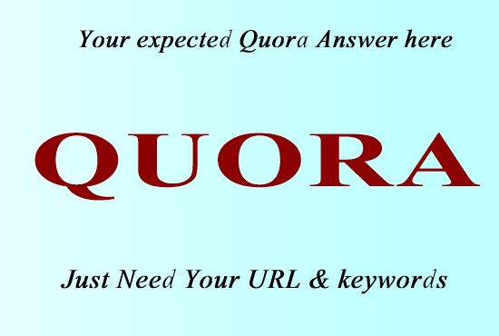 I will Provide 20 High Quality Quora Answer