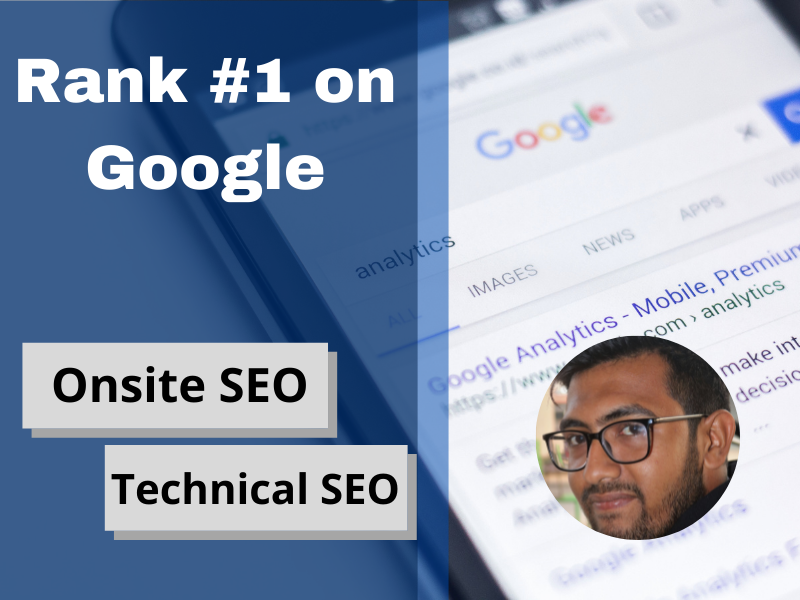 Website Onsite SEO and technical optimization for WordPress website
