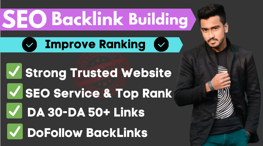 I will make high quality authority SEO dofollow backlinks link building