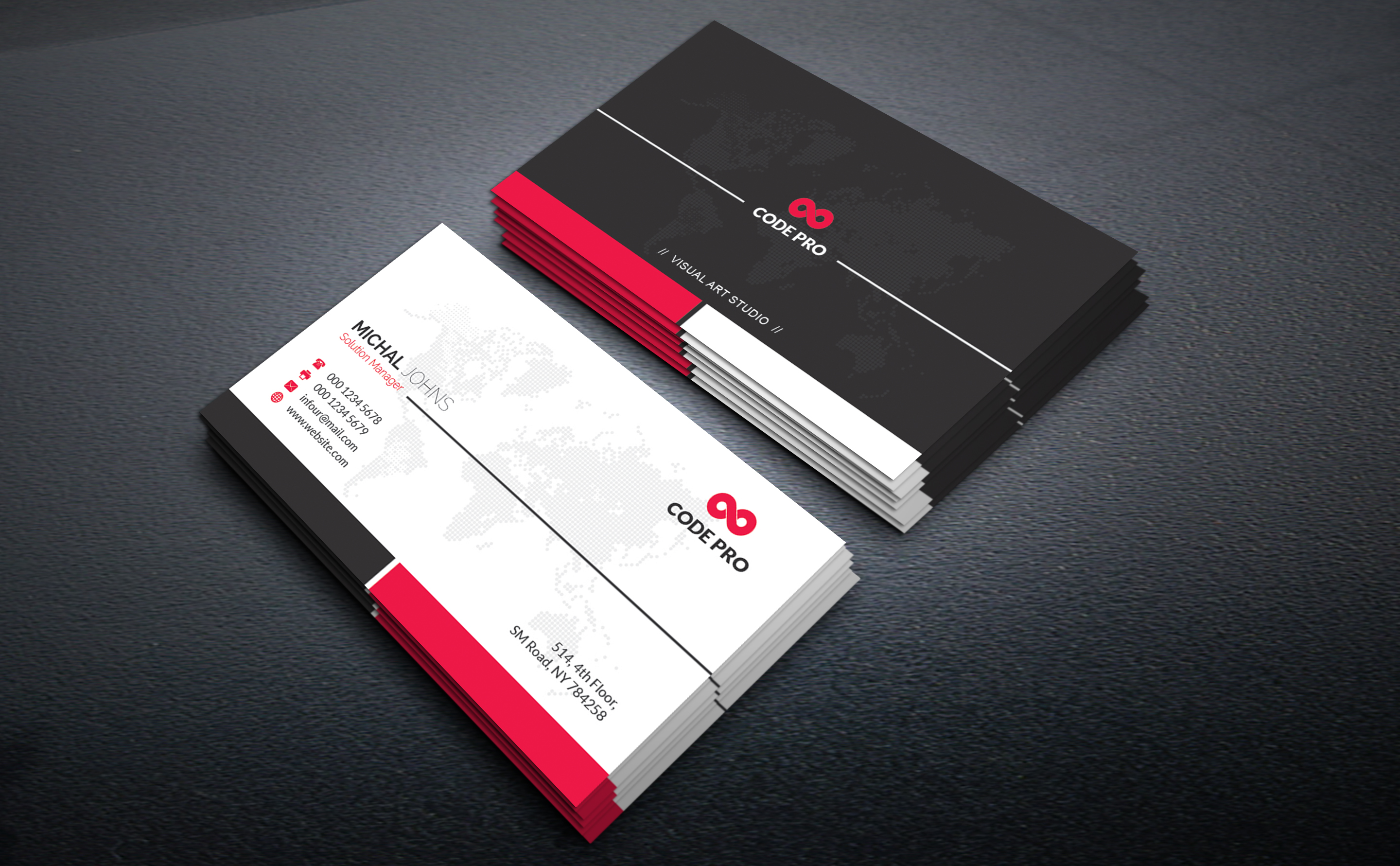 I will do professional high quality business card design