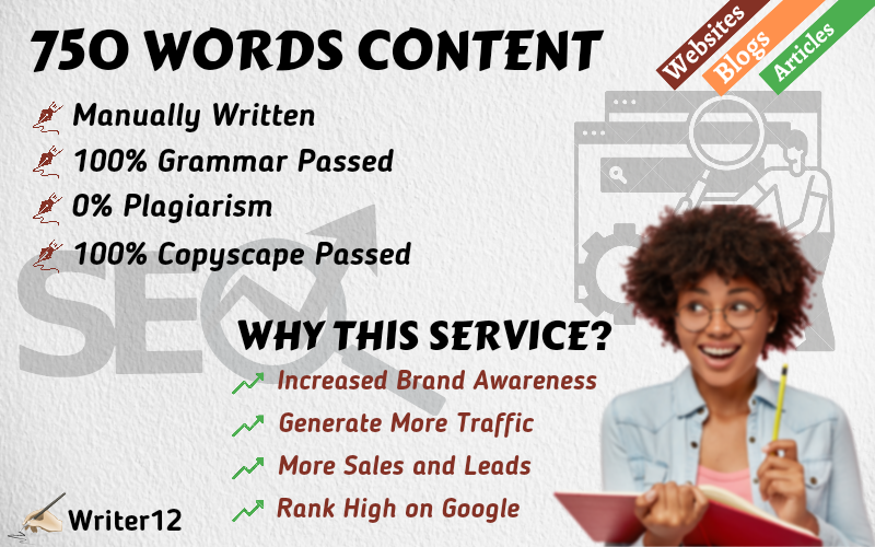 750 Words High Quality SEO Content