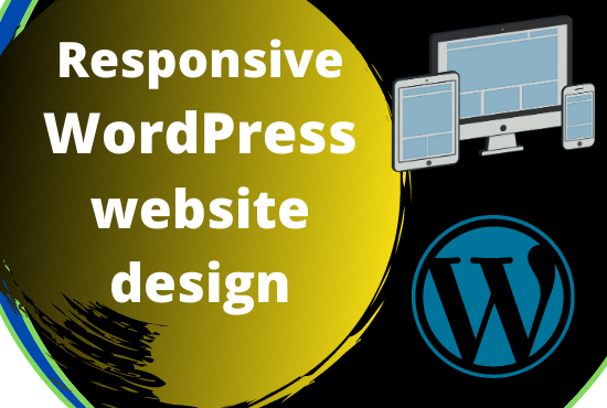 I will build fully responsive WordPress website design and customization 