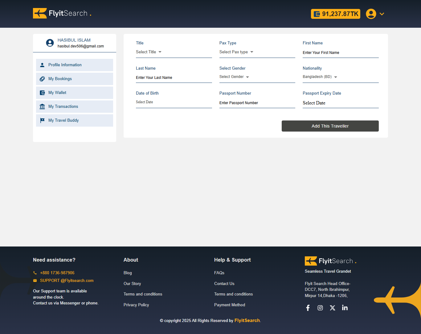 I will build a professional ota portal or travel agency website with API integration