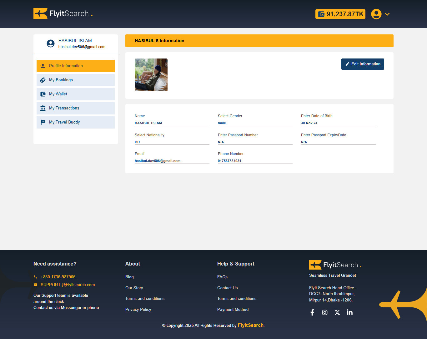 I will build a professional ota portal or travel agency website with API integration