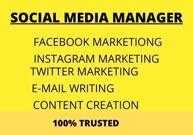 I will create your social media