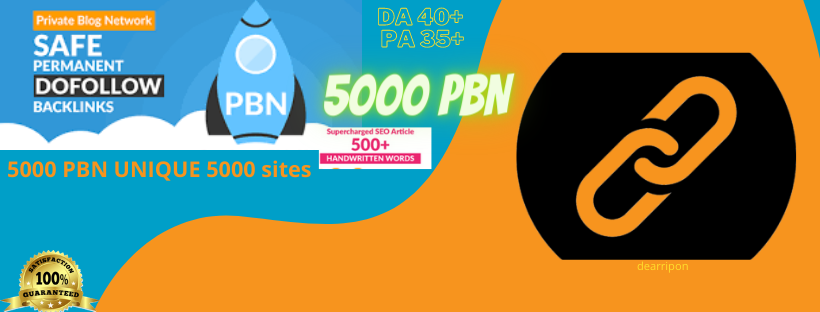  Permanent Links 5000 web2.0 PBN__DA90- 35+ PA 65+ increase rank