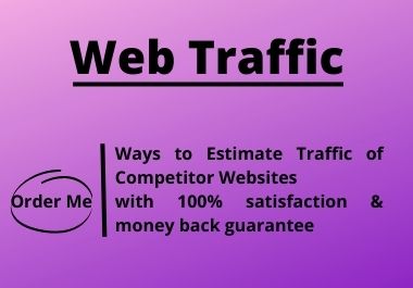 I will drive unique web traffic