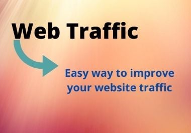 I will drive unique web traffic