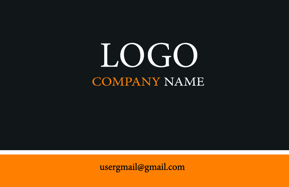 Excellent,modern and premium business card