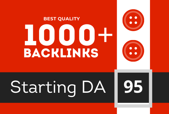 Best quality 1025+ backlinks from top domain for you