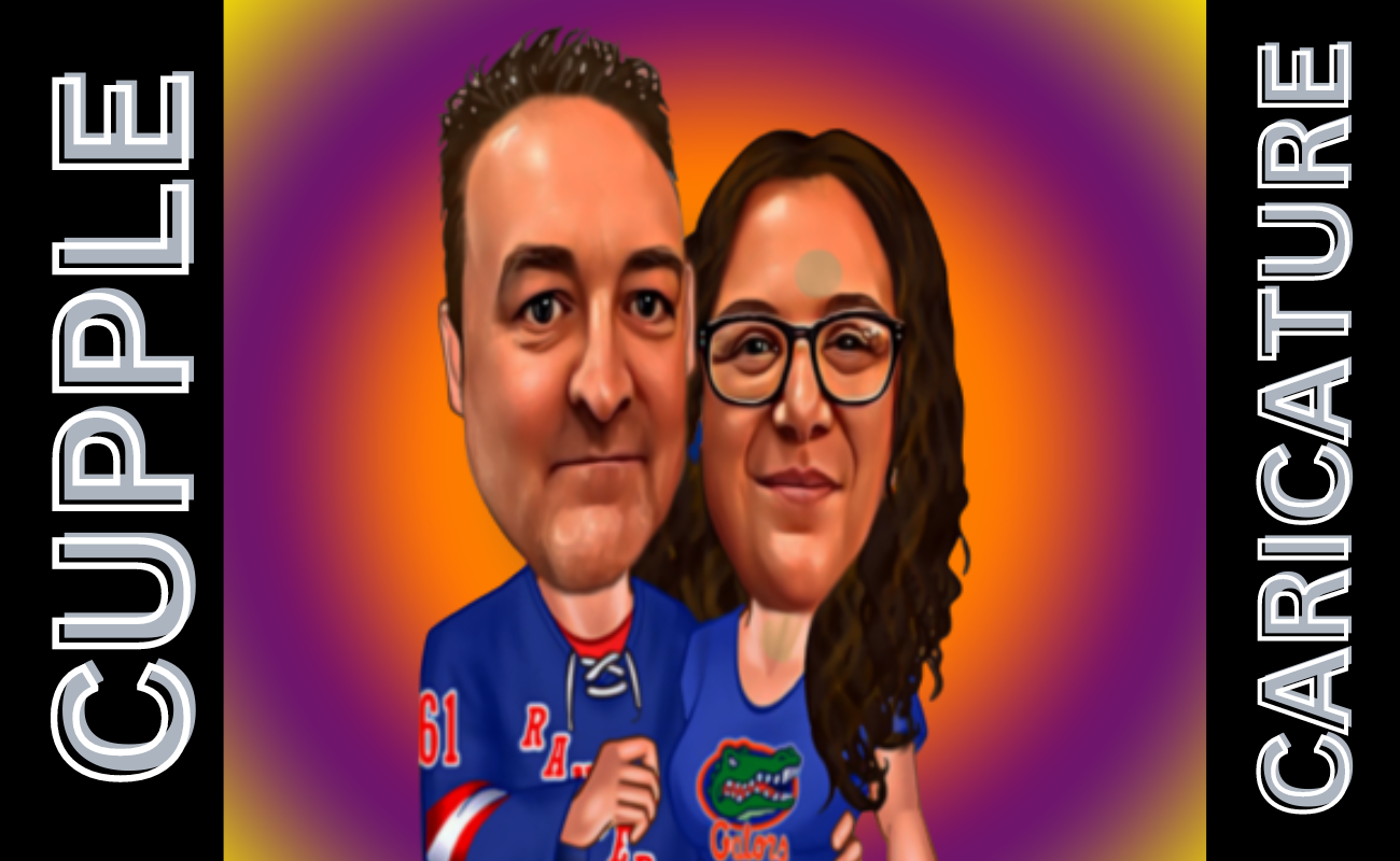 I will draw cartoon caricature portrait head shot avatar from photo