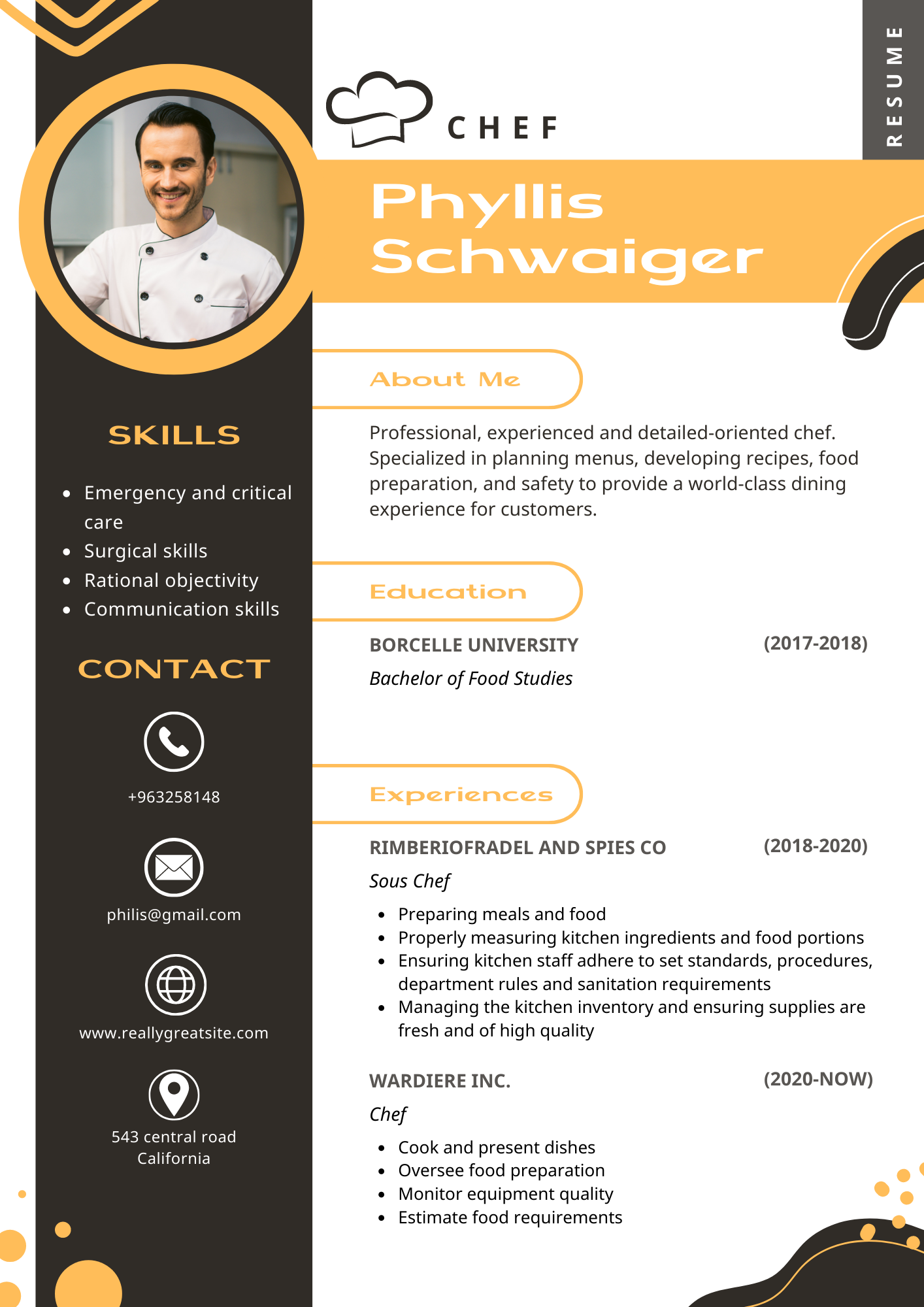  I will write professional resume for you