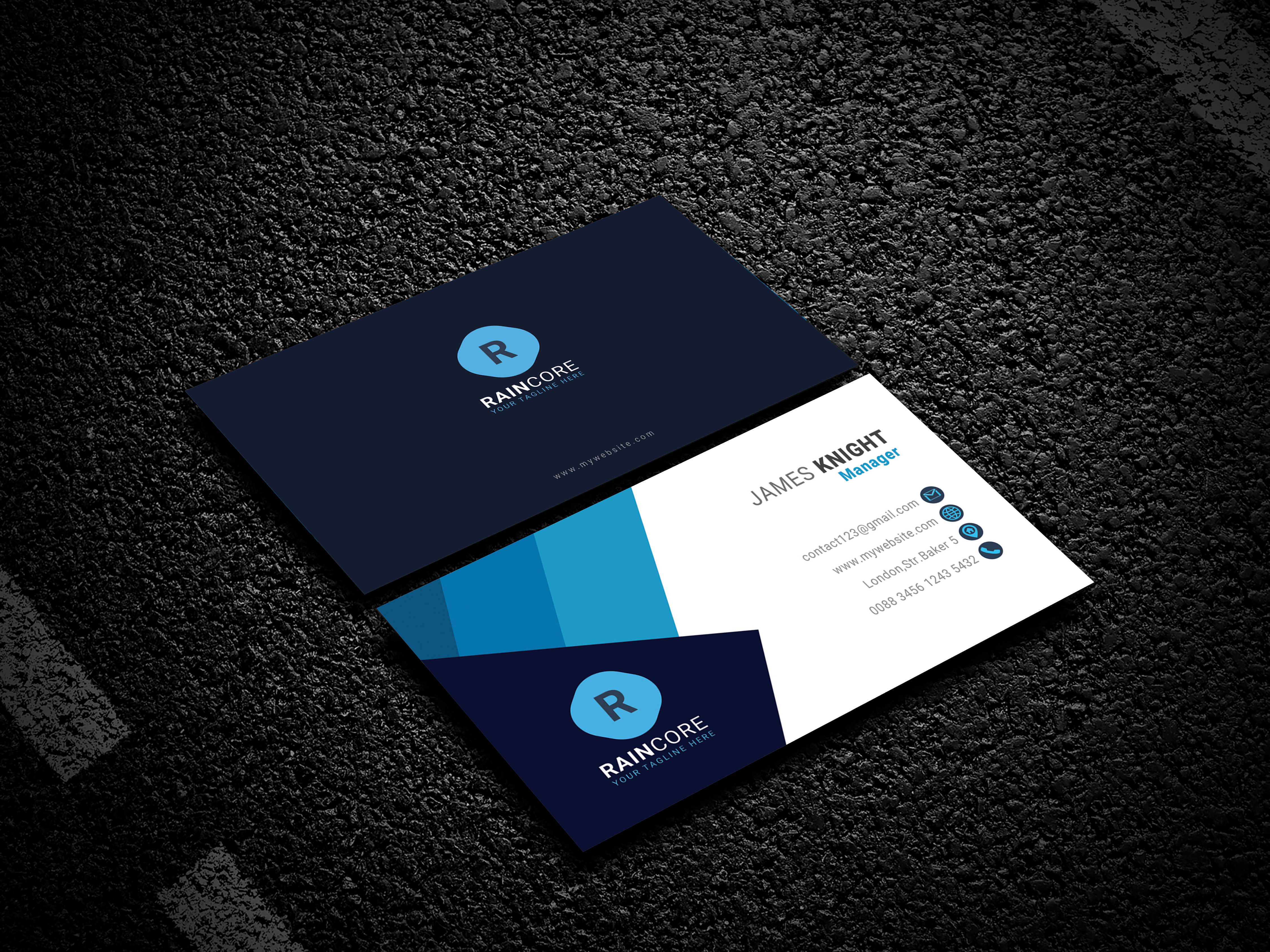 I will design professional and amazing business card for you