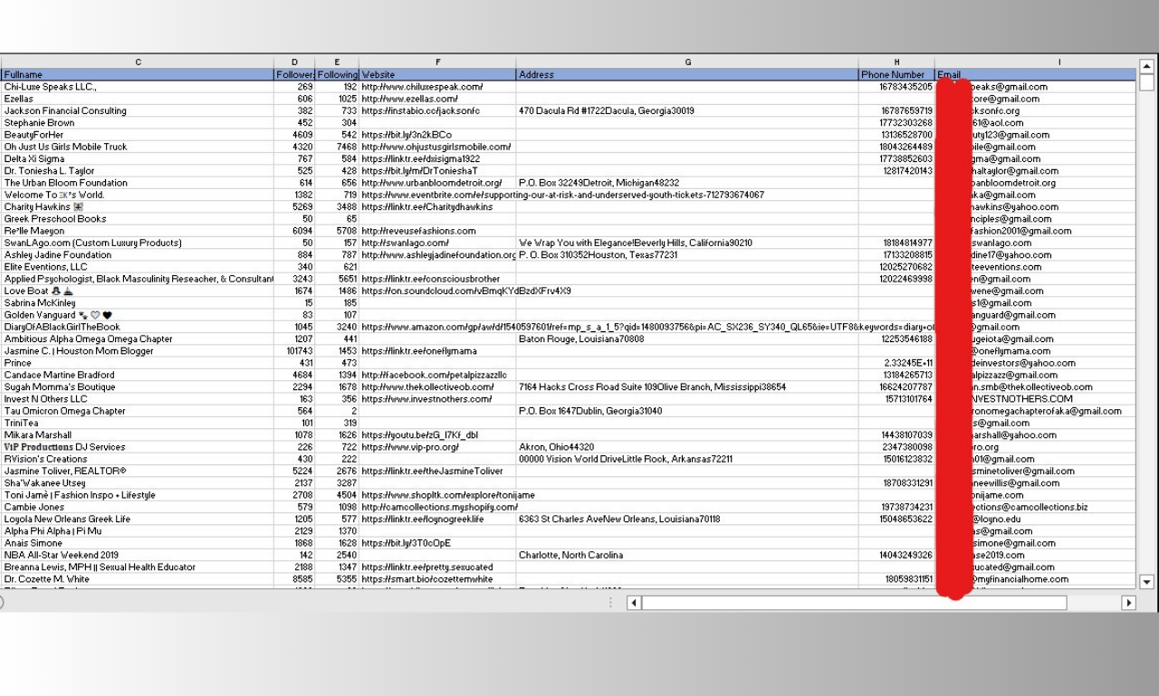 I will generate leads using instagram