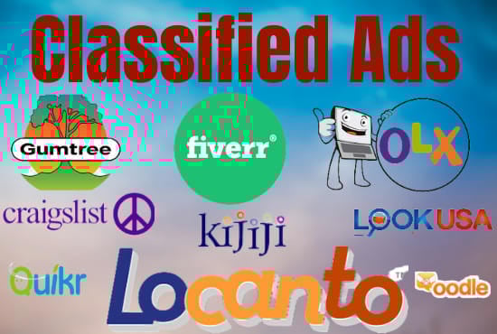 I will publish your classified ads top pr posting sites any country