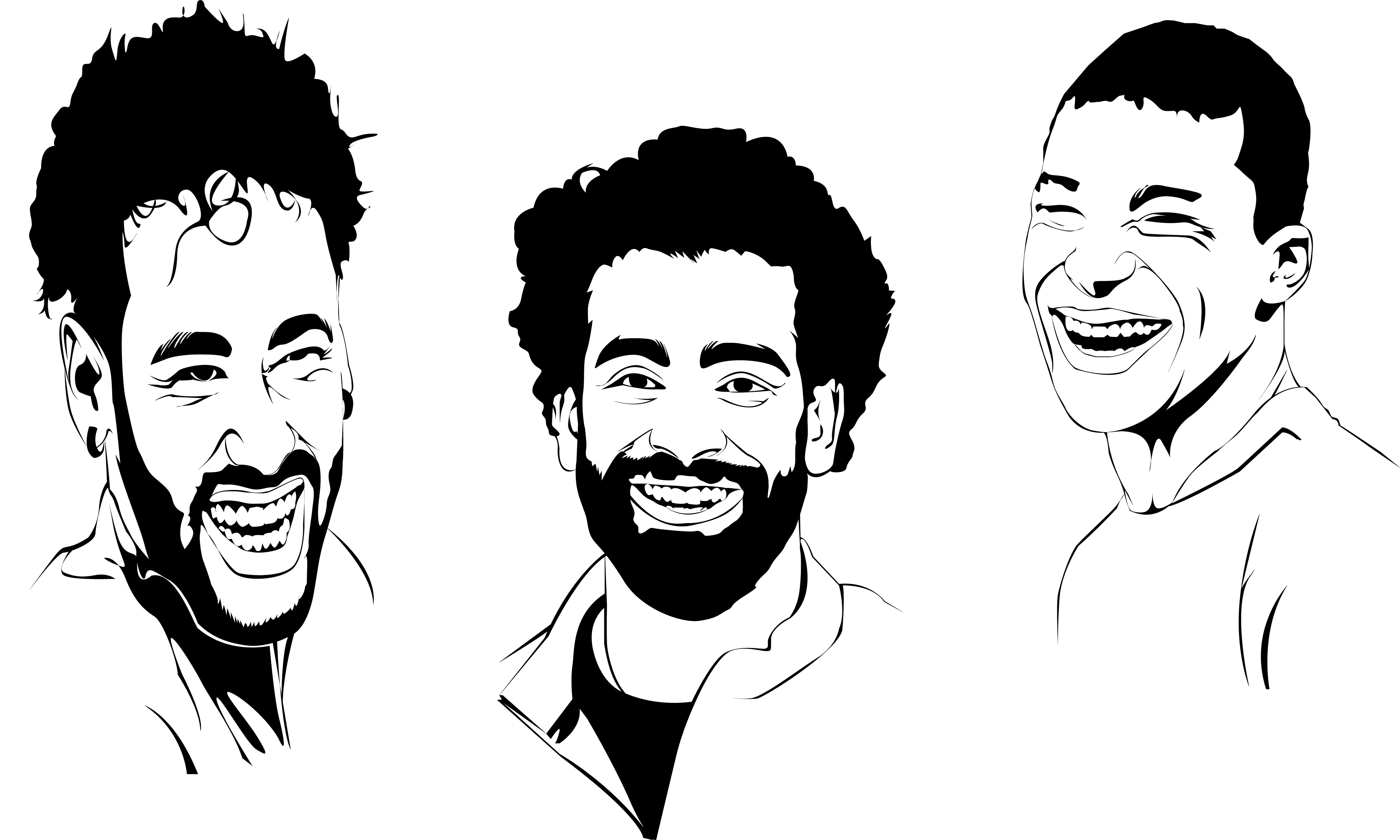 I will create black white silhouette photo from your image