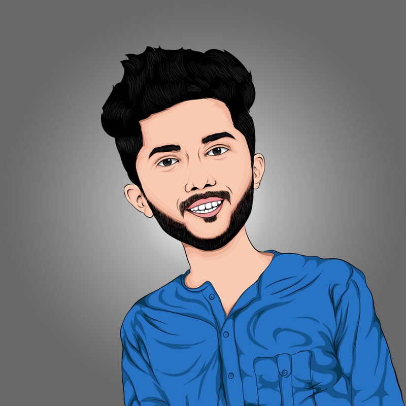 create awesome cartoon potrait from a photo in 24 hours