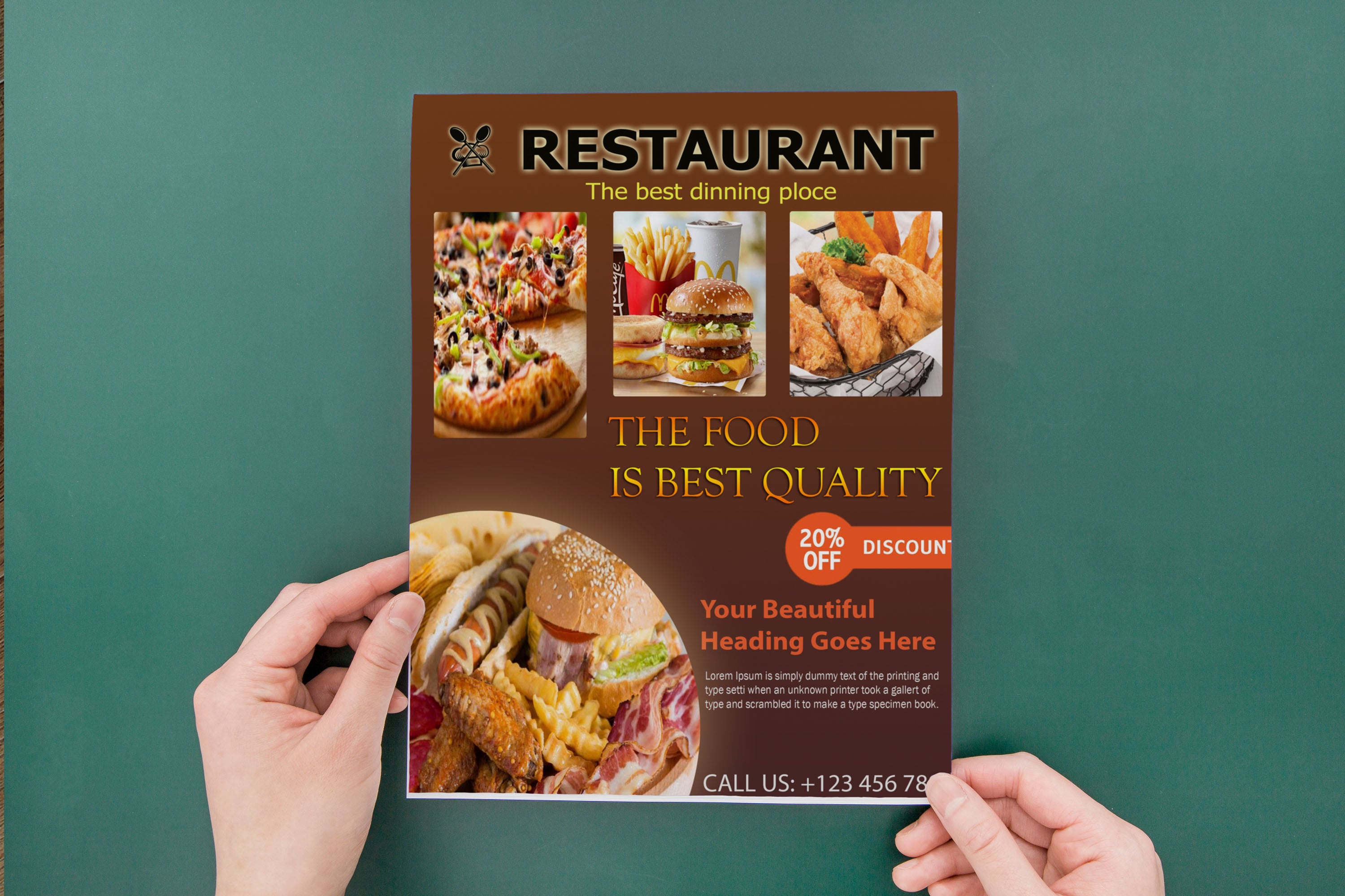 I will do professional business flyer design.