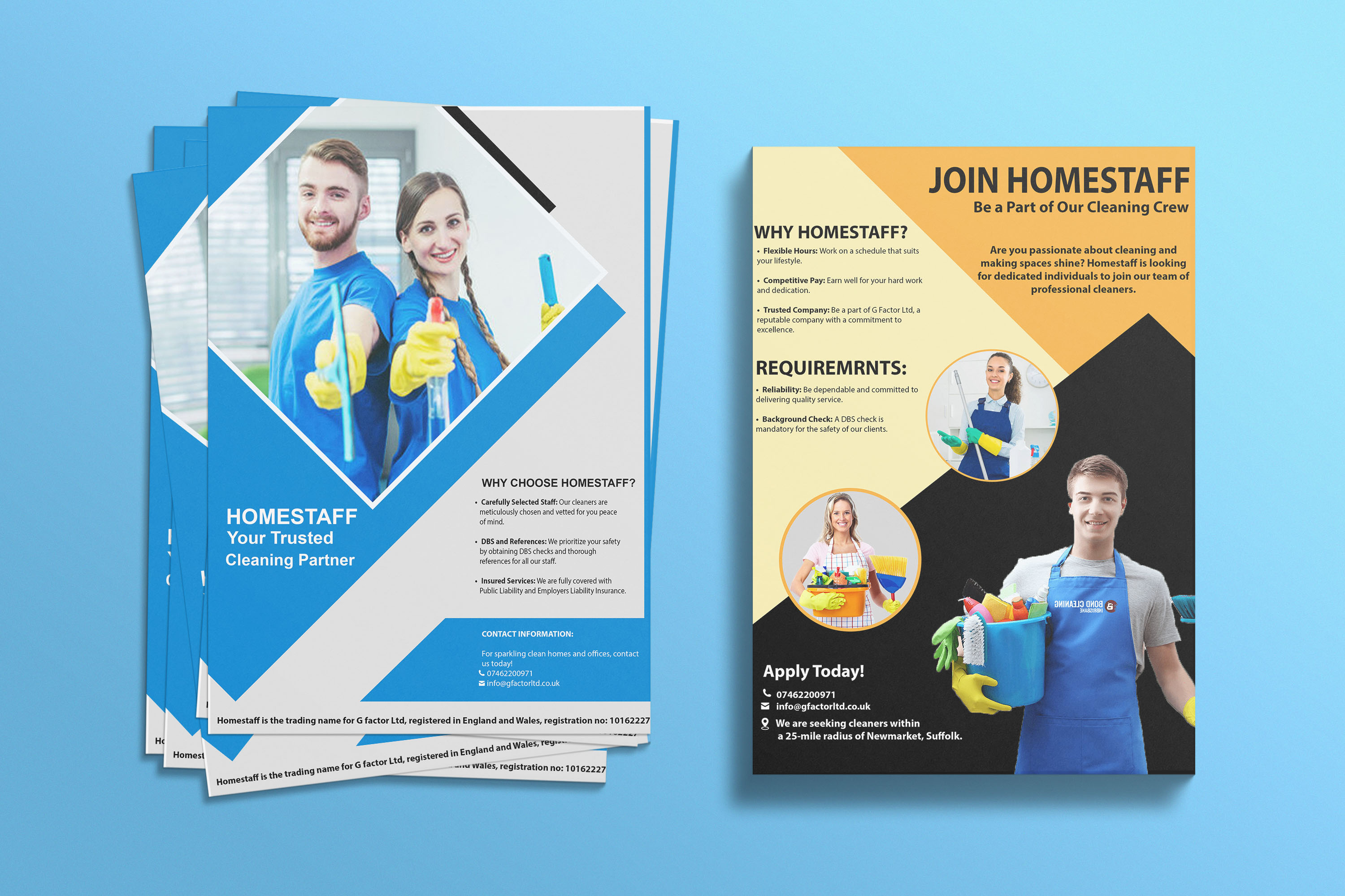 I will do professional business flyer design.