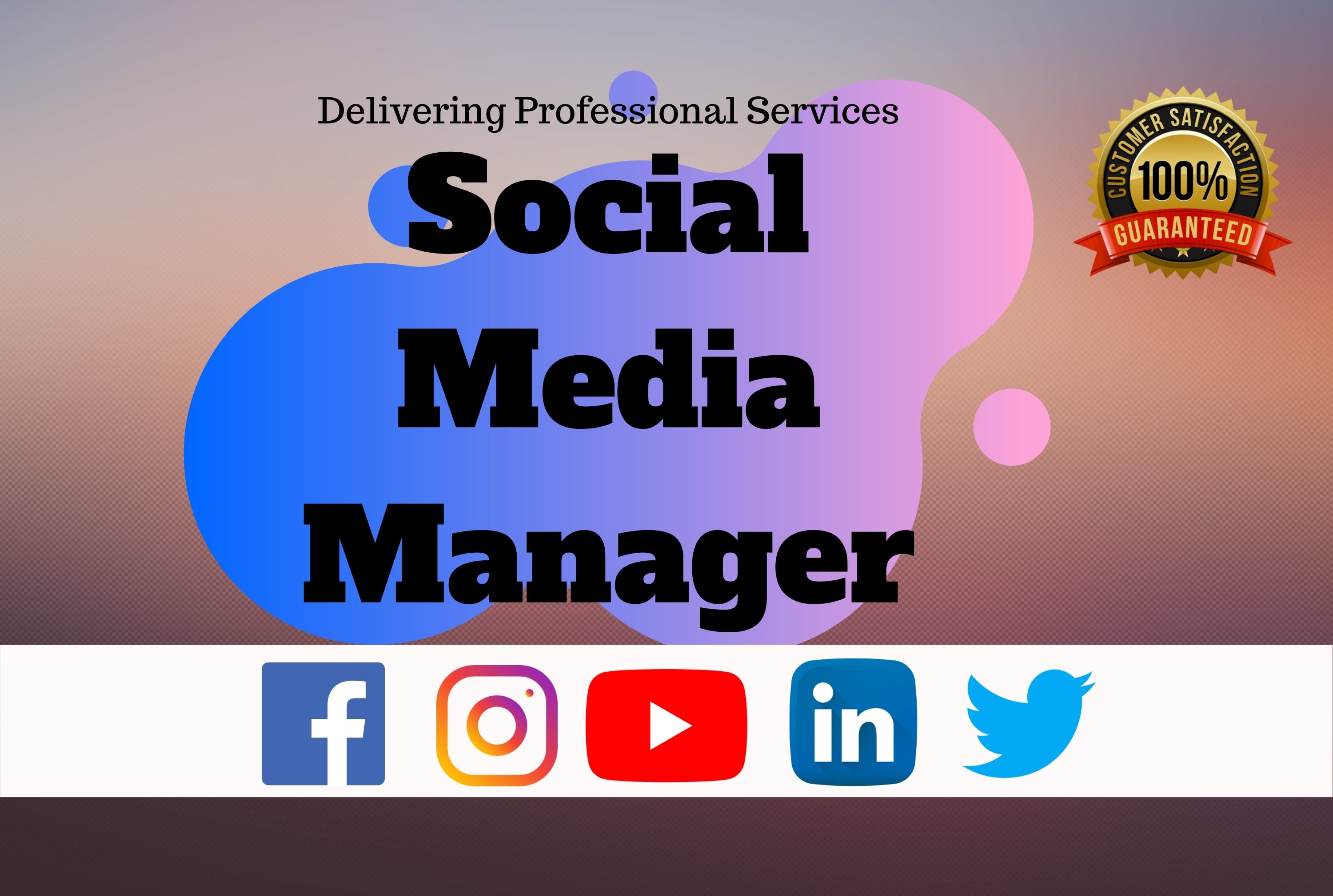 Your social media manager for 7 days