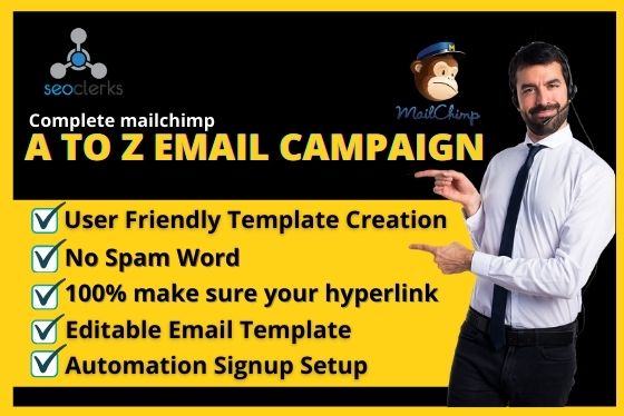 Complete MailChimp A2Z Email Campaign