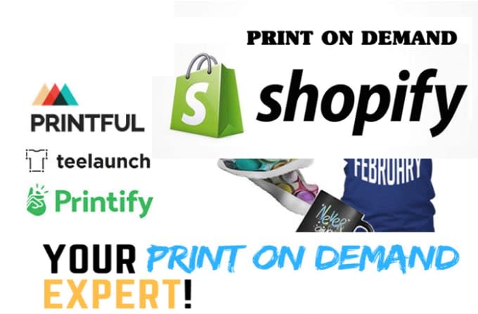 I will design premium print on demand shopify store, shopify website
