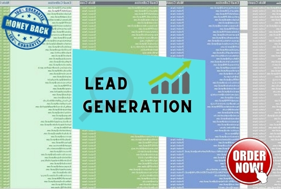 50 targeted lead generation and linkedin or b2b lead generation