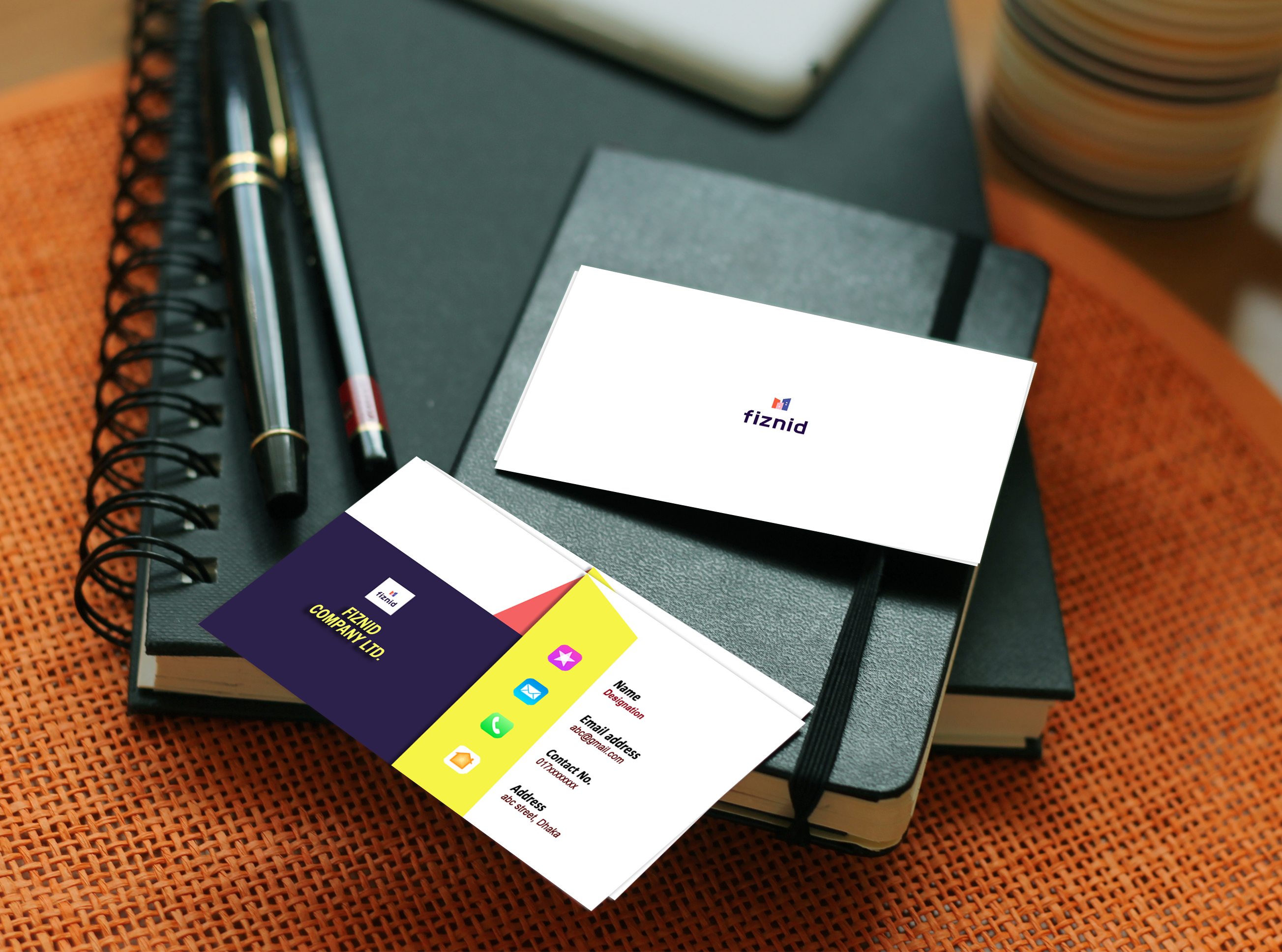 I will create luxury business cards design