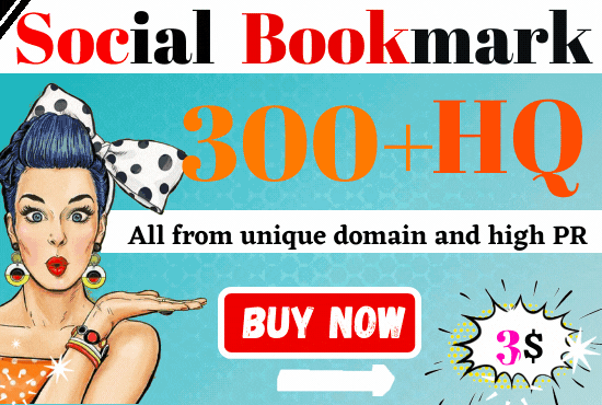 300+ BEST Social Bookmarking Live Backlinks for Unique Domains 