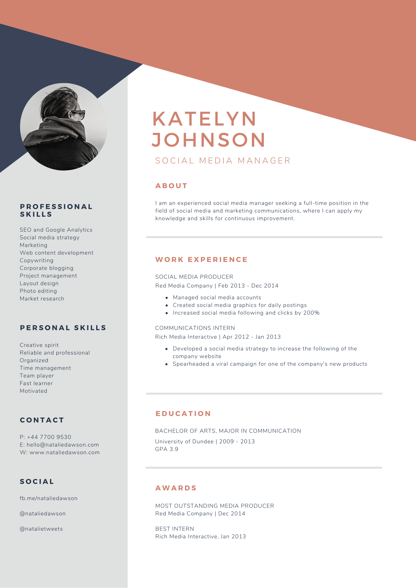 I will do professional resume writing CV writing service