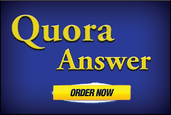 Boost your website by 50 Unique and HQ Quora answer get targeted traffic and high backlink