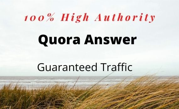 Promote your website 10 With High Quality Quora answer .