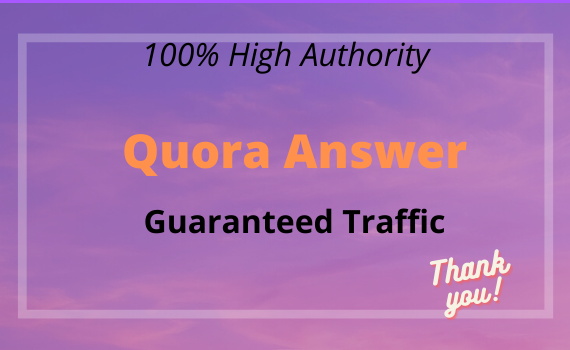 Promote Your Website With 5 High Quality Quora Answer