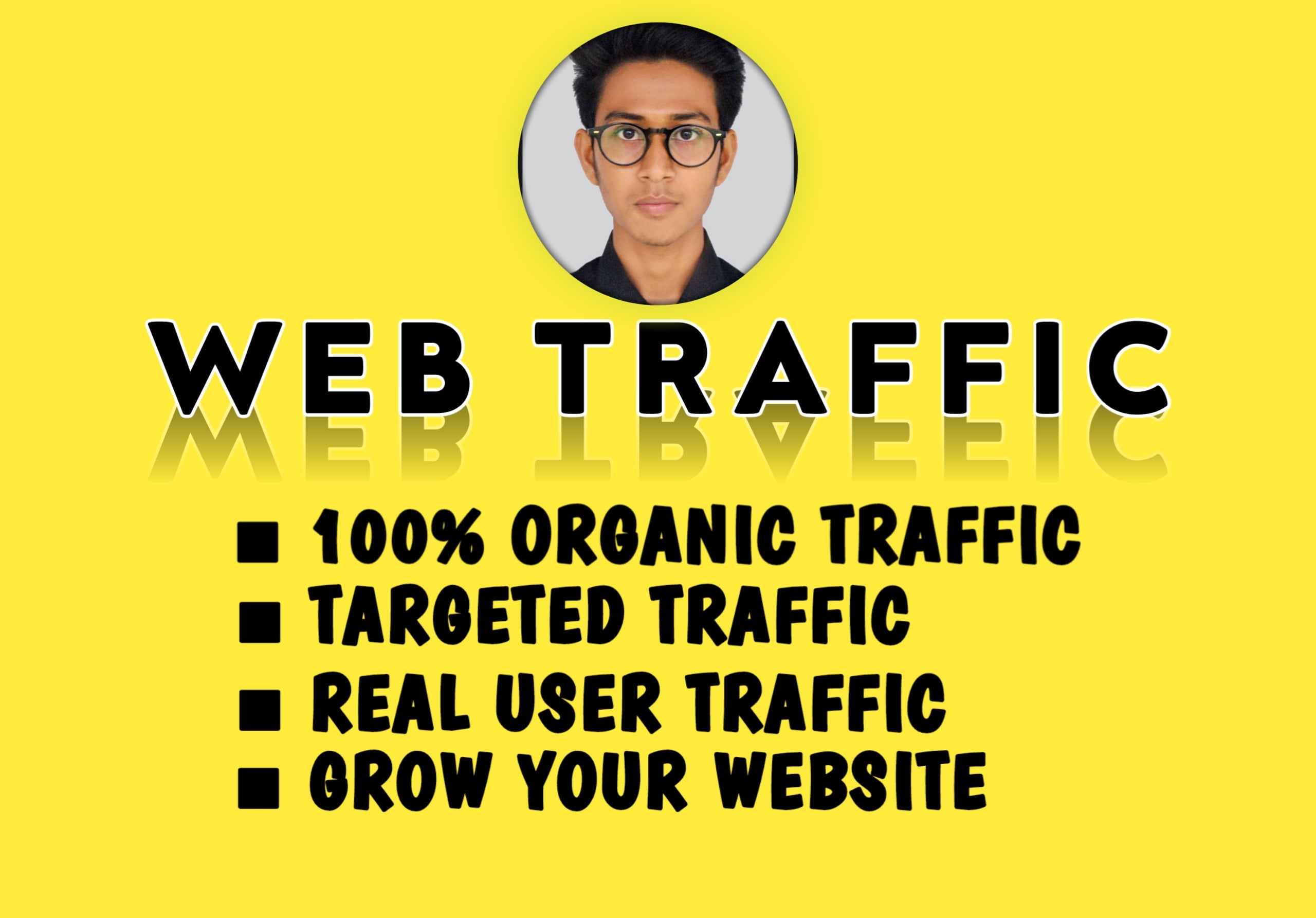 I will do provide you, your usa web traffic on your website/ Blog 