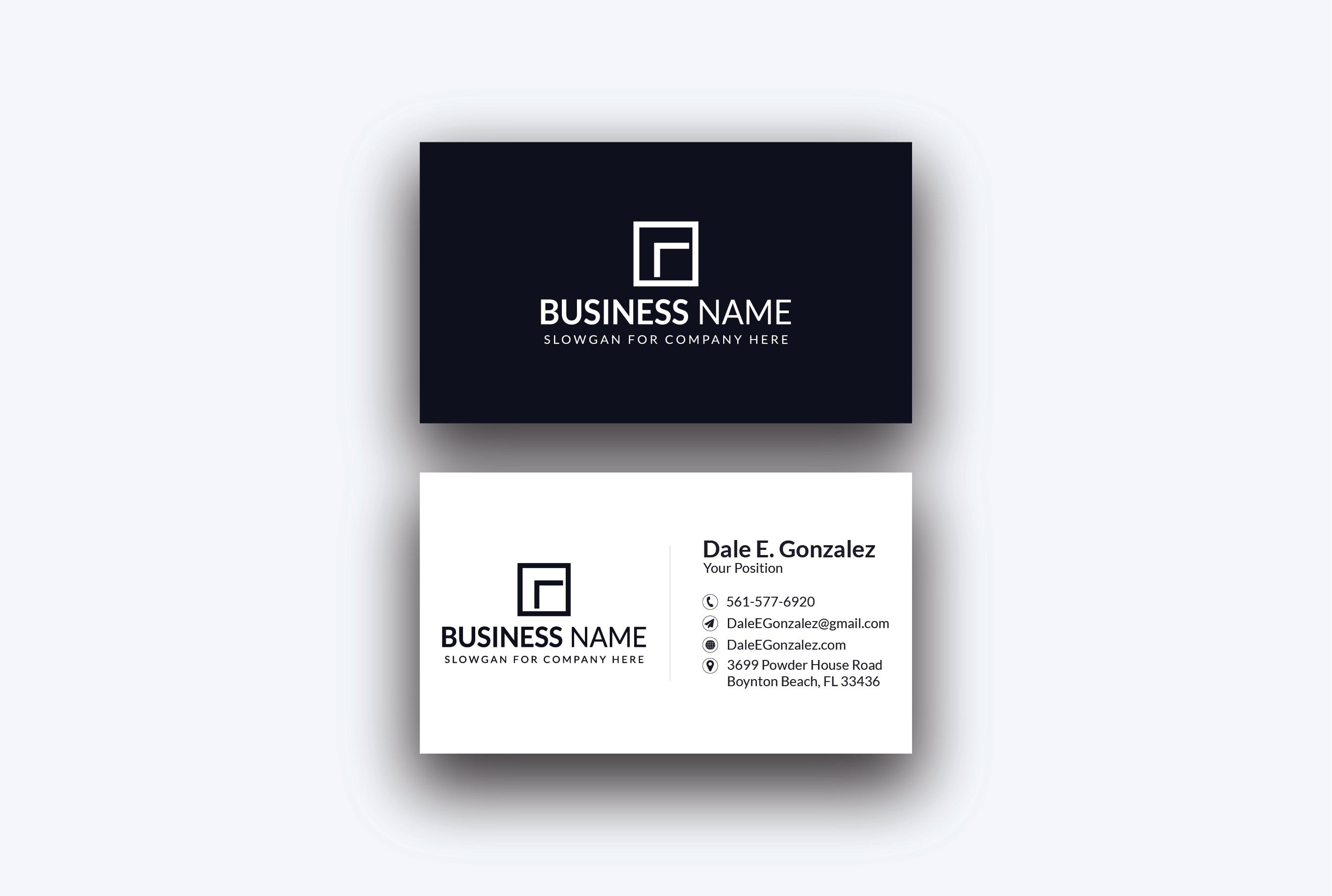 I will design outstanding luxury business card for you.