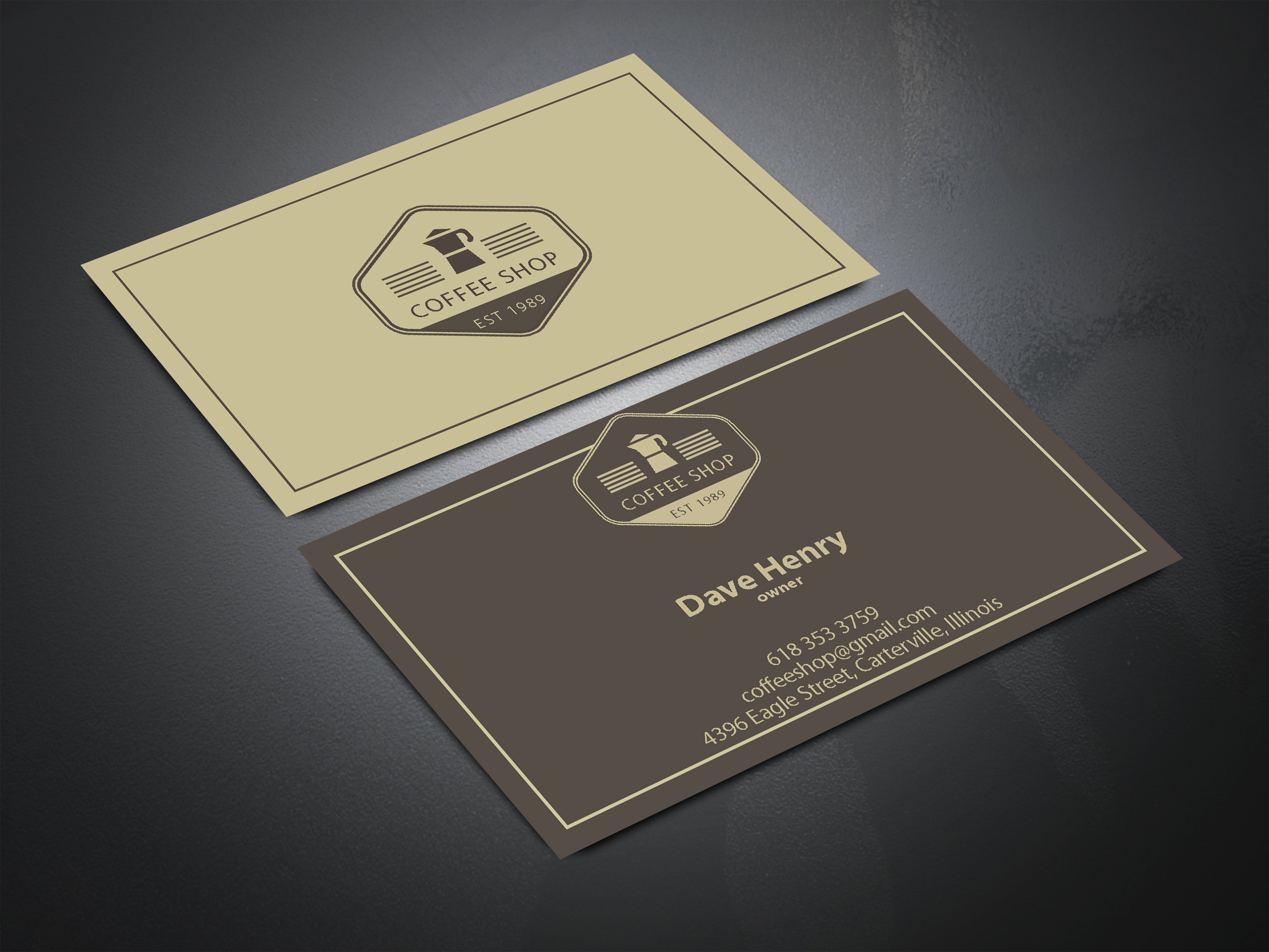 I will design the outstanding business card for you