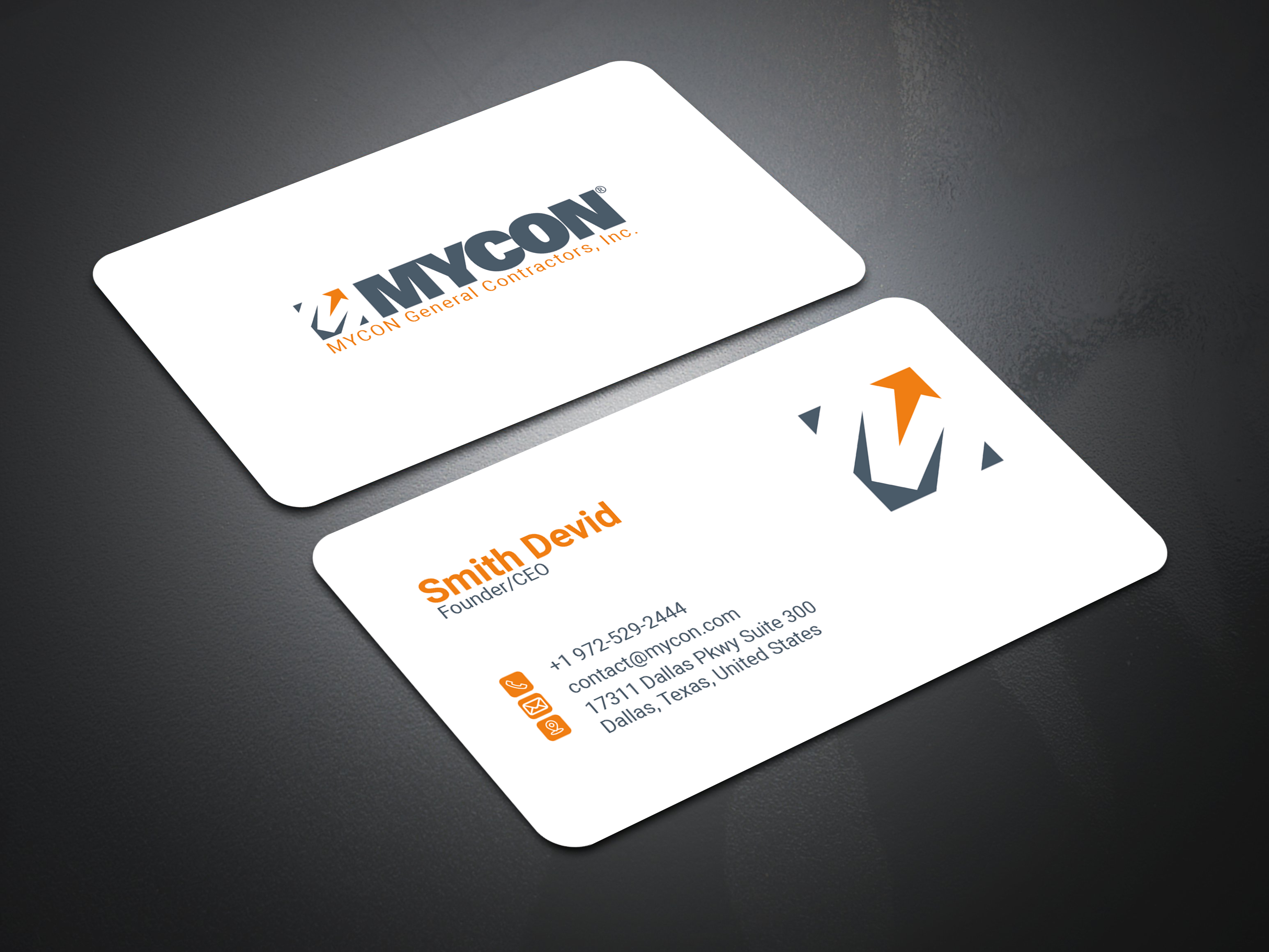 I will design a professional minimalist business card