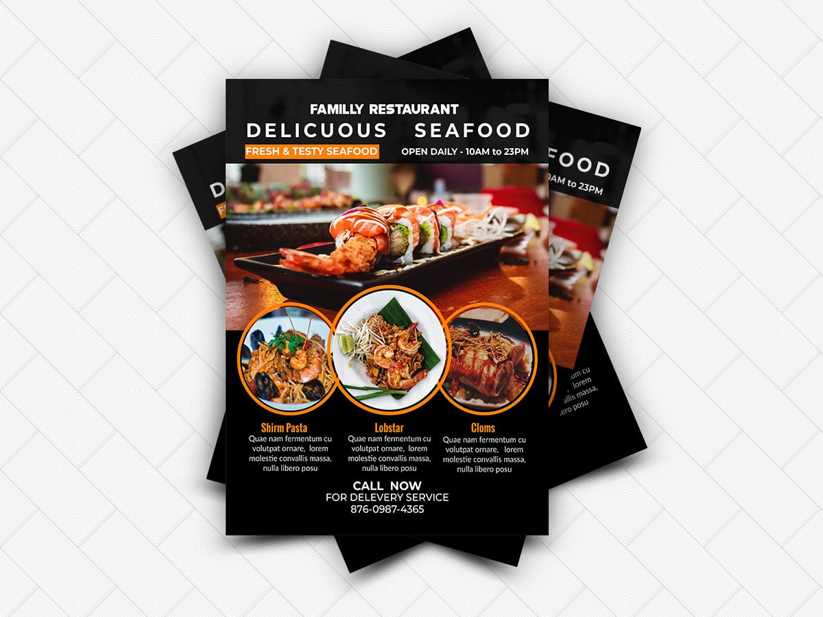 I will do Professional and Unique flyer design within 12 hours