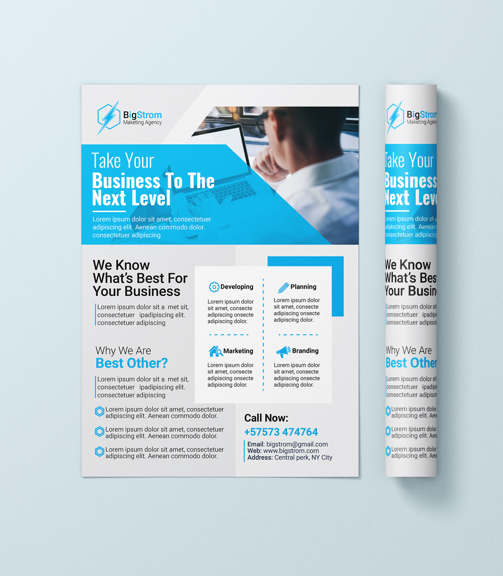 I will create business Flyer within 12 hours