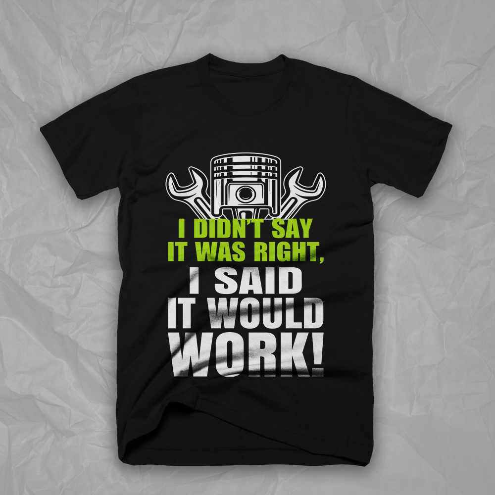 I will create custom and amazing t-shirt design