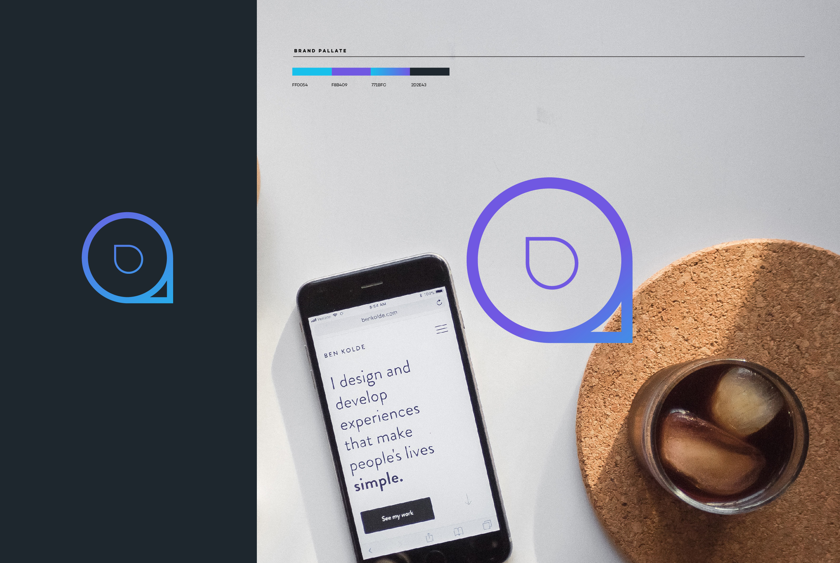 I will create a modern elegance logo for you