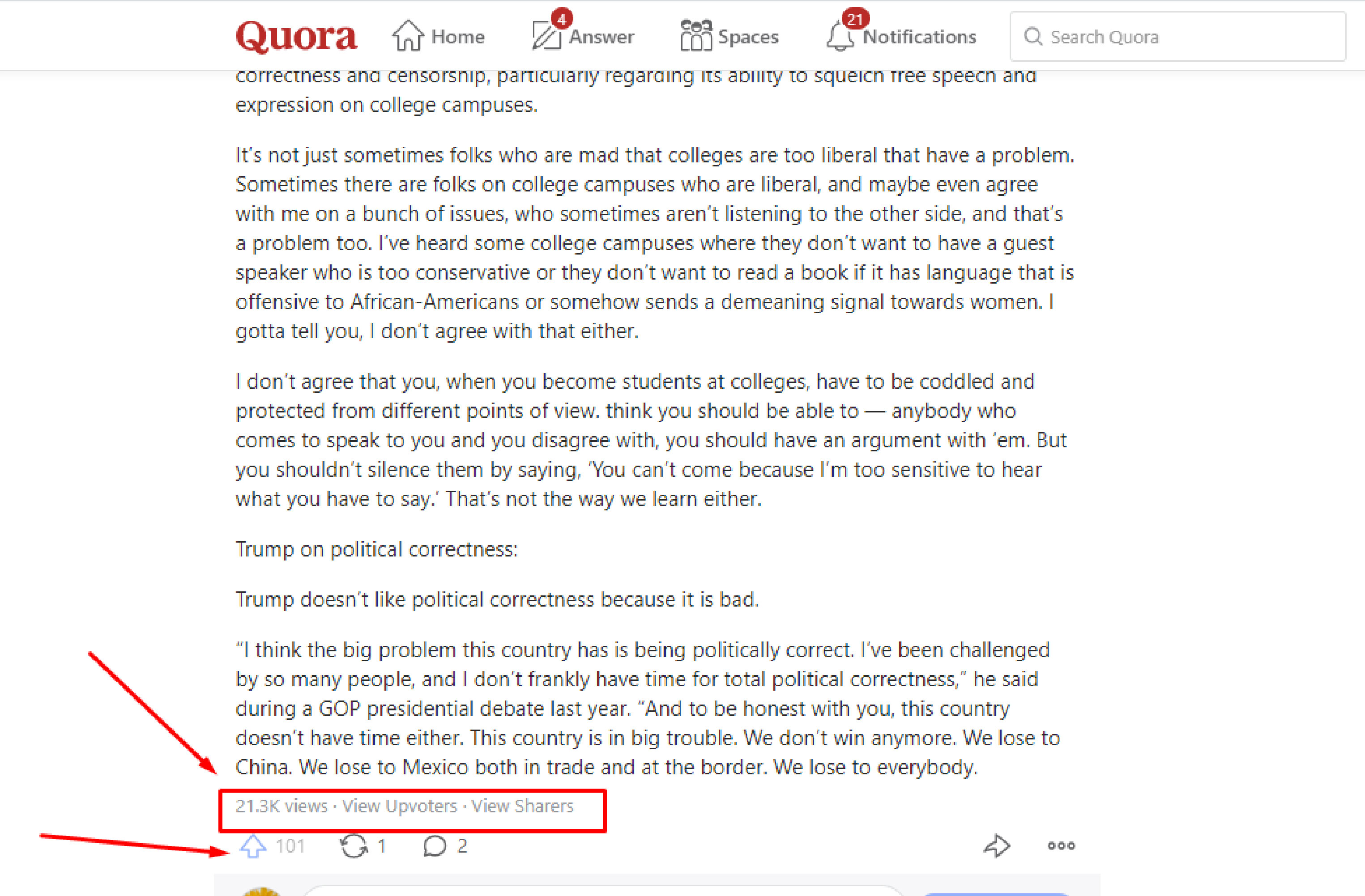 Offer niche relevant traffic with 30 Quora answers
