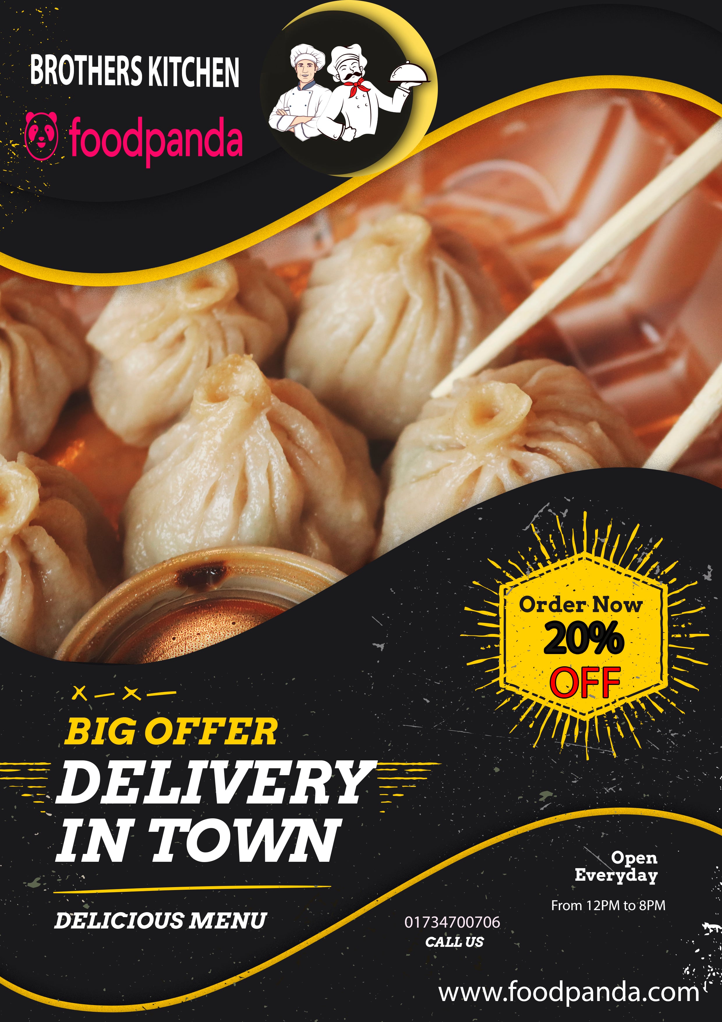 Professional business flyer design